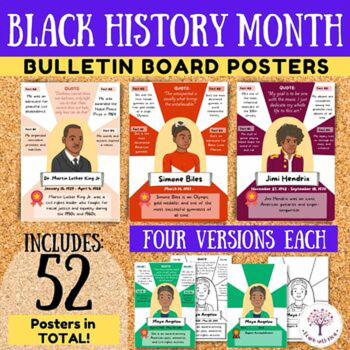 black history month poster project